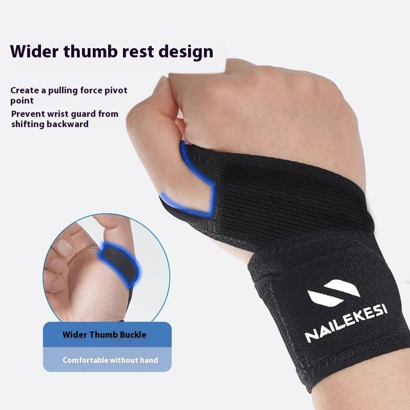 Professional Sports Wrist Brace For Men & Women - Compression Support For Gym, Weightlifting, Badminton, Tendonitis Relief & Wrist Pain Prevention_voghion.com