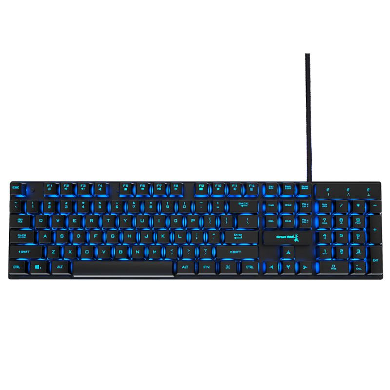 Great Wall K16 Tastatur-Maus-Set, mechanisches Gefühl, verkabelt, leuchtend, USB, schwebend, PUBG, Gaming-Laptop, universell_voghion.com