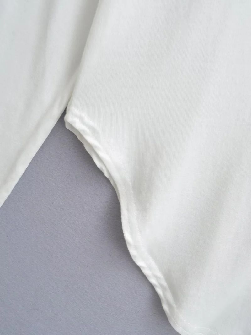 Women's Clothing New Shoulder T Shirt For Women Long Sleeves Summer Loose Slimming And Meat Covering One Shoulder Hot Girl Top_voghion.com