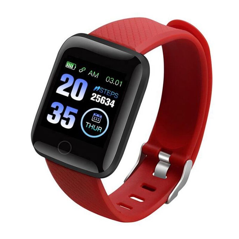 116plus smart 116S D13 wristband heart rate and blood pressure monitoring Bluetooth sports watch_voghion.com