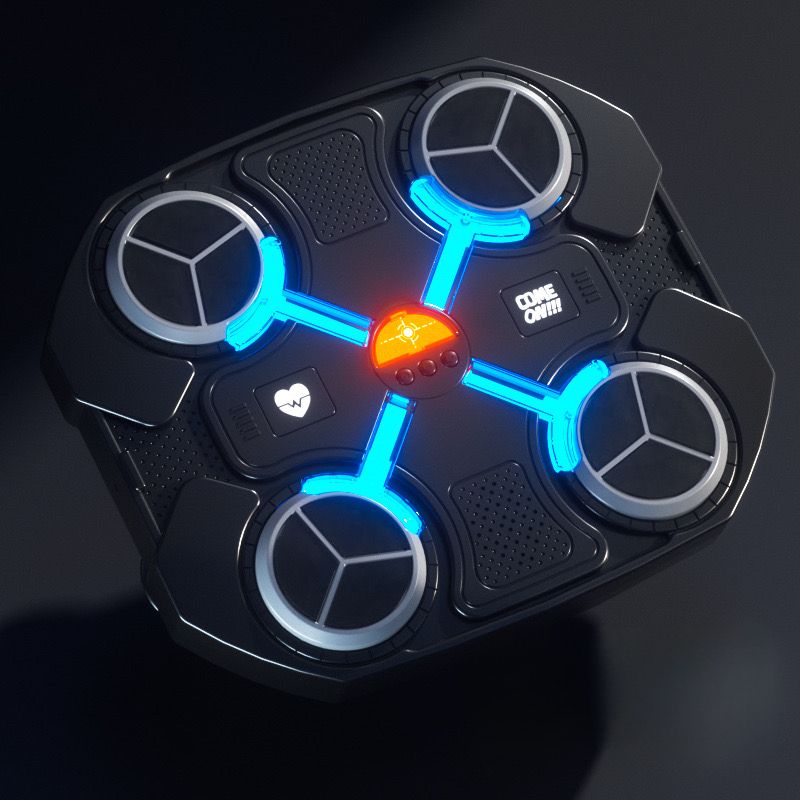 Premium Selection Smart Music Boxing Machine Wandtrainingsreaktion Elektrisches Schlagziel für Kinder Stressabbau_voghion.com