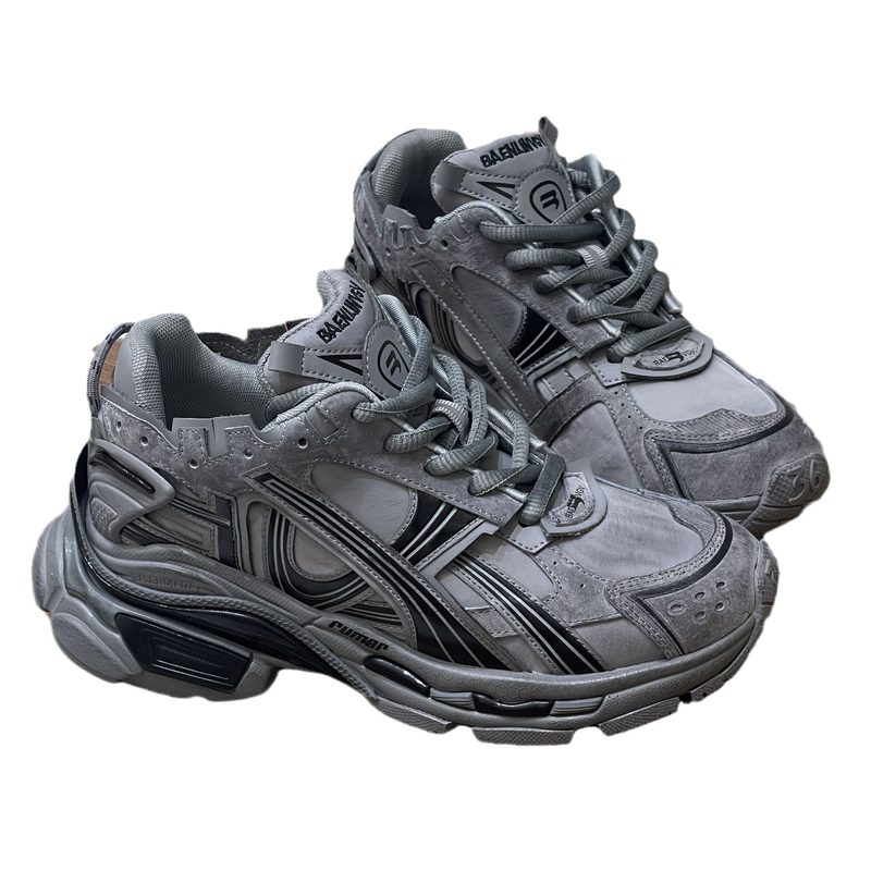 2023 Autumn New Genuine Leather 7.0 RUNNER Casual Running Combination Bottom Flat Panel Dad Shoes For Women_voghion.com