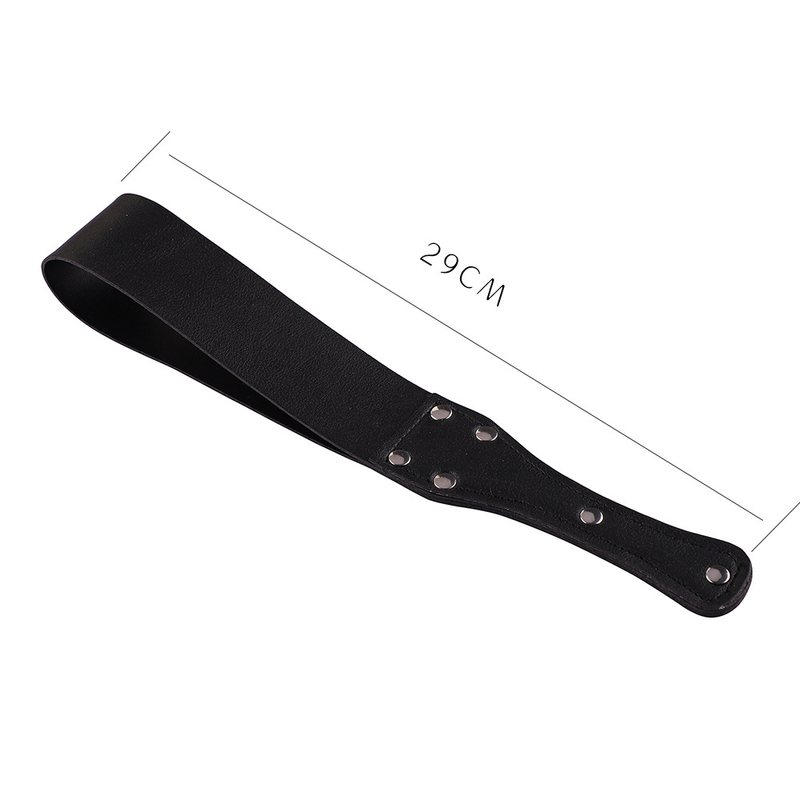 Fouet Simple BDSM, fournitures de flirt, palette de fessée en cuir, fouet fétichiste, jouets sexuels pour Couples, jeu pour adultes_voghion.com