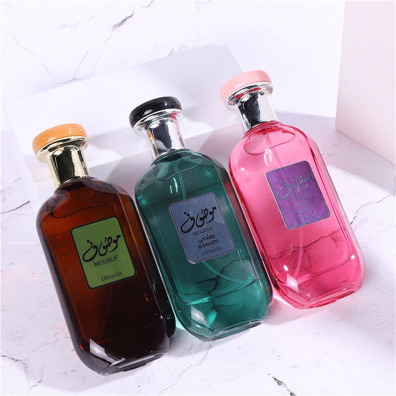 Foreign Trade Arab MOUSUF Herren- und Damenparfüm 100 ml, anhaltender Duft, Dubai Neutral Leinenbeutel, Parfüm_voghion.com