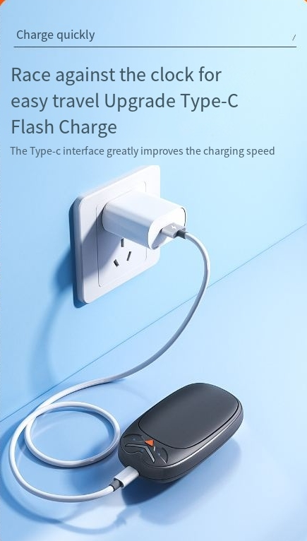 scaldamani combinato mobile power due in uno scaldamani bifacciale riscaldante mini portatile caldo bambino_voghion.com