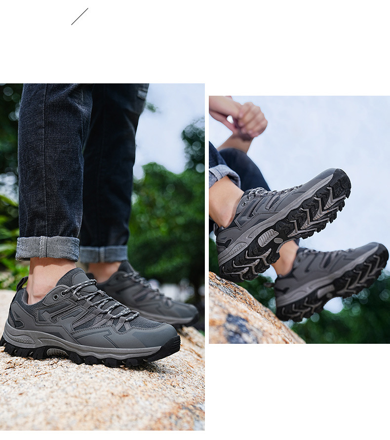 Neue net Oberfläche Outdoor Wanderschuhe große Größe Paar Wanderschuhe Turnschuhe_voghion.com