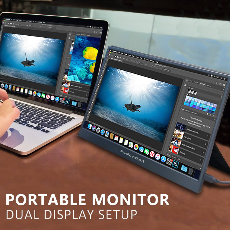 Moniteur portable 15,6 pouces, 1080P, IPS, connexion TYPE-C ou MINI HDMI_voghion.com
