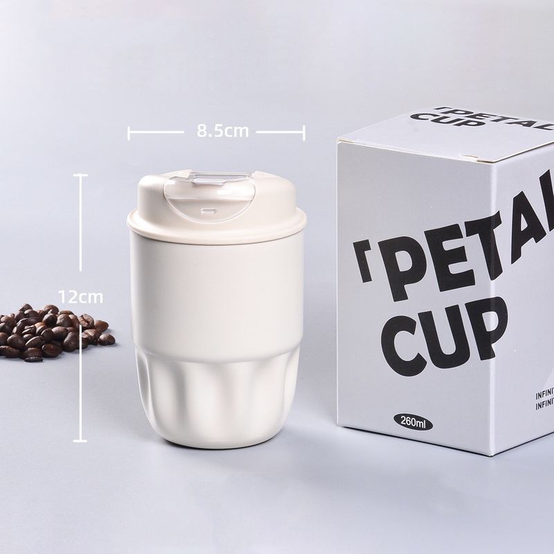 316 Stainless Steel Coffee Cup High-Fashion Ceramic Thermos Flask Portable Travel Mug Trending Customisable Water Bottle_voghion.com