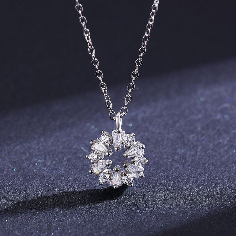 Collana con ciondolo personalità di lusso in argento sterling Tancise S925 Collana classica da donna con marea_voghion.com