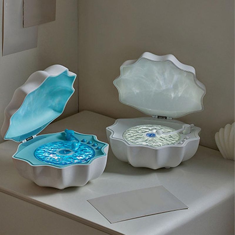 Kreativ Shell Light Kabellos Bluetooth Lautsprecher Héichqualitativ Subwoofer Schlofdekoratiounen Romantesch Kaddo fir_voghion.com