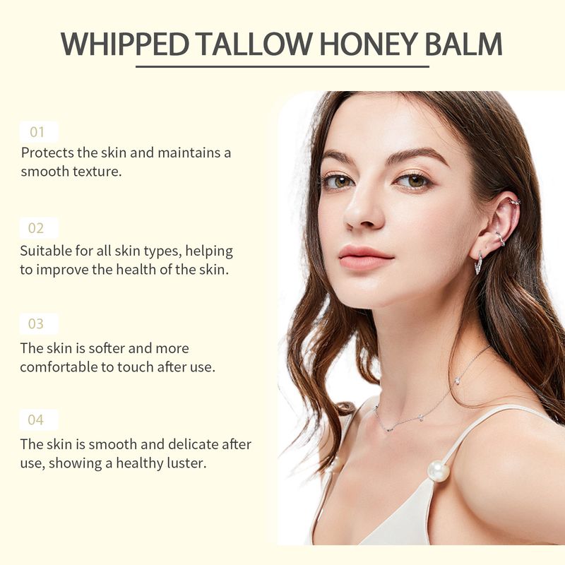 WoodSleep Tallow Honey Cream Gently Moisturizes And Restores Redness To Improve Skin Condition_voghion.com