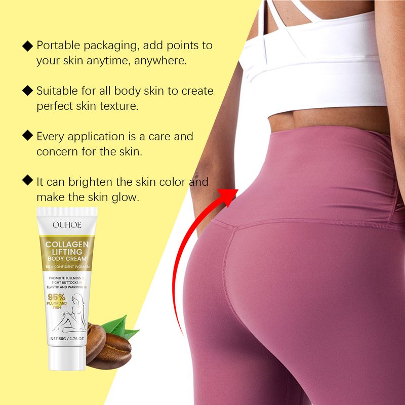 Crema proteica per massaggi e idratazione, migliora l'elasticità della pelle dei fianchi_voghion.com