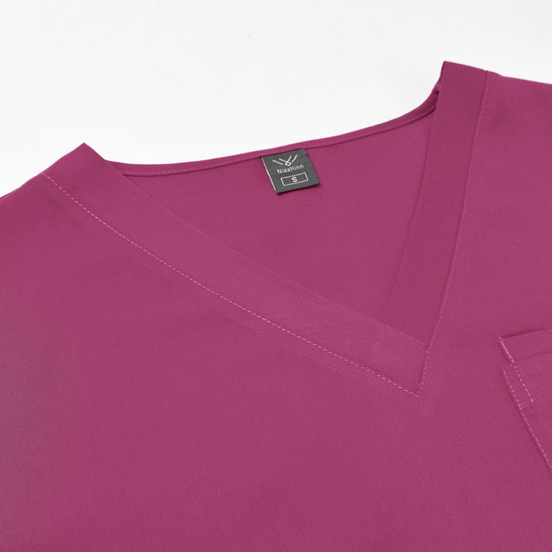 Dametøj Ny Farve, Sygeplejerskeuniform, Kortærmet Håndbørstninguniform Til Kvinder, Mundplejeuniform, Elastisk Hurtigtørrende Håndvaskuniform_voghion.com