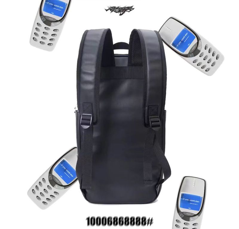 Online-Dating-Experte Nischenrucksack "Ruf mich an, wenn du mich vermisst" PU-Leder-Buchrucksack_voghion.com