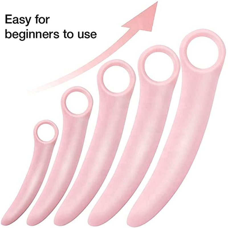 Spazmas sieviešu desensibilizācijas trenera aizbāžņa seksa produkta maksts dilatatora nūjiņa_voghion.com