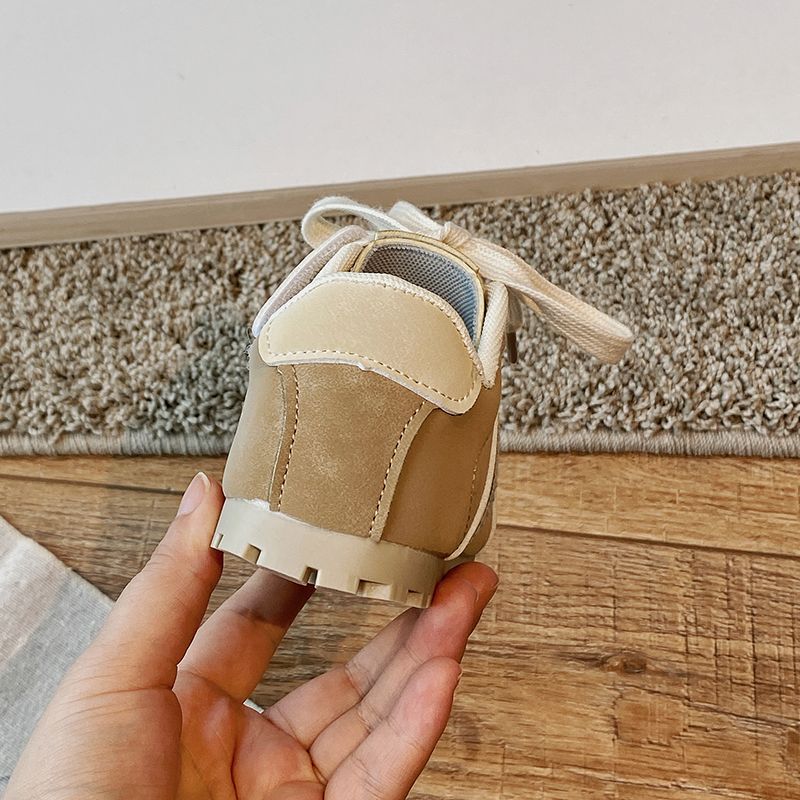 Classiche scarpe da ginnastica con cinturino per bambini, unisex, autunno, morbide, in similpelle, scarpe sportive per ragazzi e ragazze, design del marchio, antiscivolo, da viaggio_voghion.com