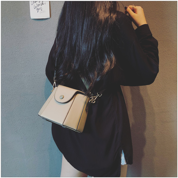 Borsa da donna nuova moda, borsa a secchiello semplice e versatile, borsa da donna monospalla e a tracolla per minoranze_voghion.com