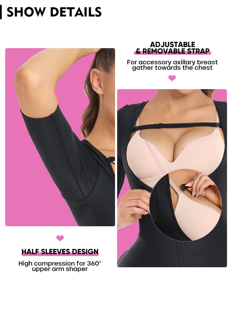 Unterwäsche Post-op body shaper overall hüfte lift bauchstraffung arm lift brust shaper_voghion.com