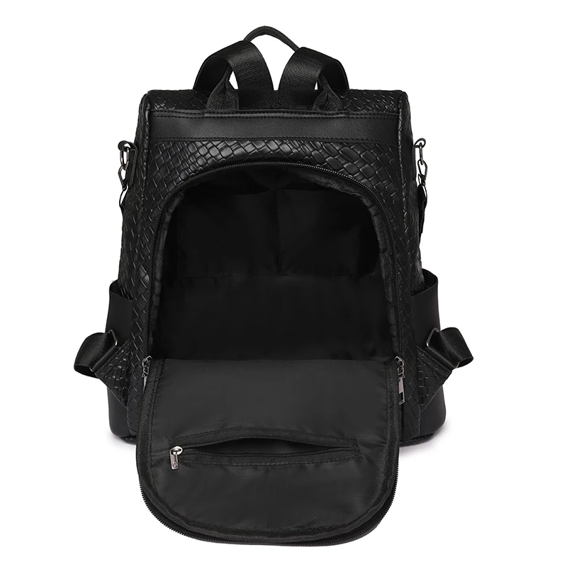 Women Large Capacity Backpack Purses High Quality Leather Female Vintage Bag School Bags Travel Bagpack Ladies_voghion.com