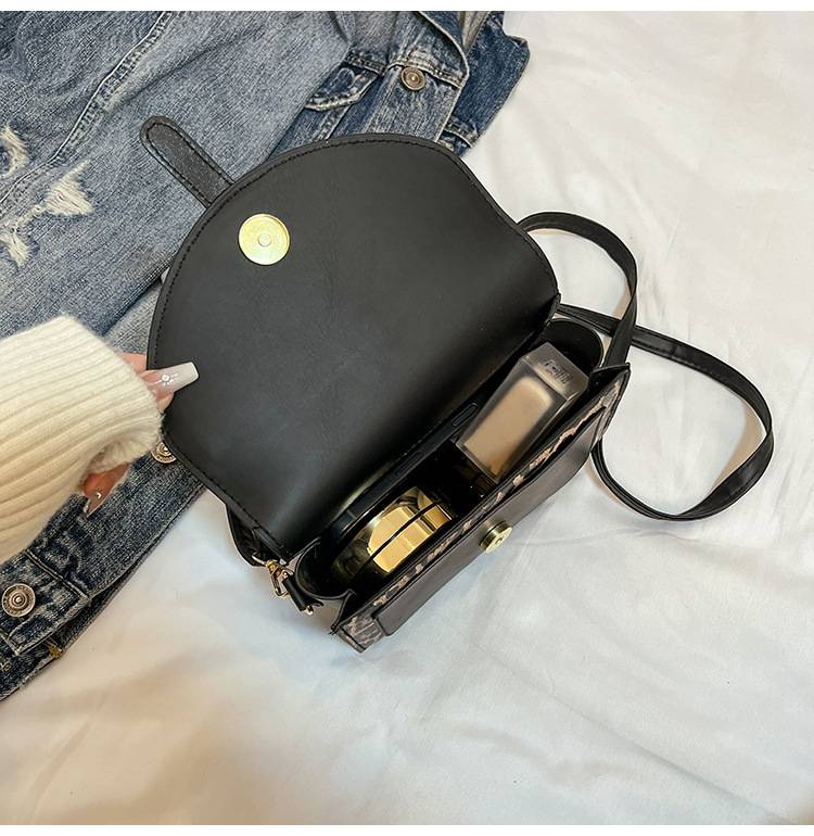 Cross-border Fashion Leopard-print Contrast Small Square Bag 2025 Spring New Shoulder Bag High-grade Messenger Bag_voghion.com