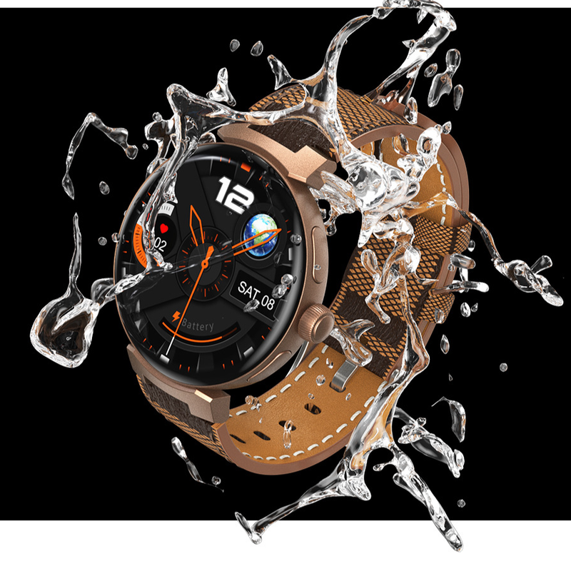 Nuevo reloj inteligente V2 con Bluetooth, llamadas, monitoreo de salud, frecuencia cardíaca, presión arterial, oxígeno en sangre, sueño, pago sin conexión, teléfono móvil NFC_voghion.com