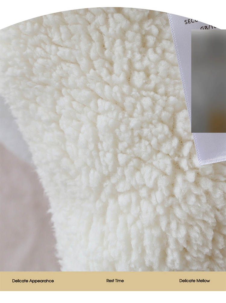 Coperta spessa e morbida in lana di agnello come una coperta_voghion.com