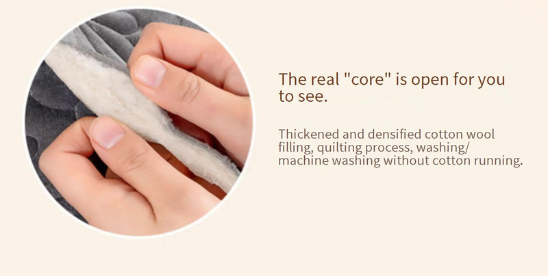 Flannel Sofa Cover - Thick Anti-Slip Cushion Cover For Leather Couches (Milk Velvet Fabric Non-Slip Backing Cozy & Warm Machine Washable)_voghion.com