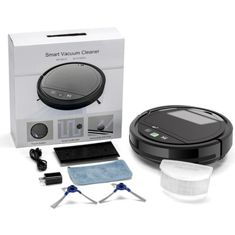 Za Tuya App Control Robot Sesalnik WIFI Pametno čiščenje Pometač Načrtovanje poti Sesalnik Podpora Alexa Google aspirator_voghion.com