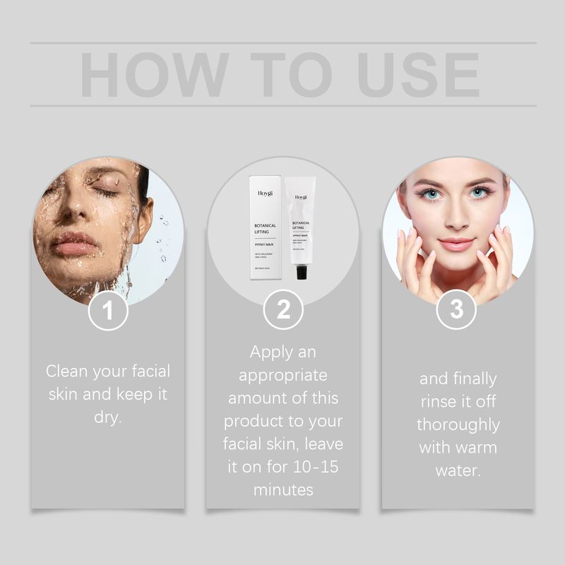 Hoygi Moisturizing Smudging Mask Moisturizing And Hydrating, Firming And Firming Skin, Soft And Hydrating Facial Treatment Mask_voghion.com