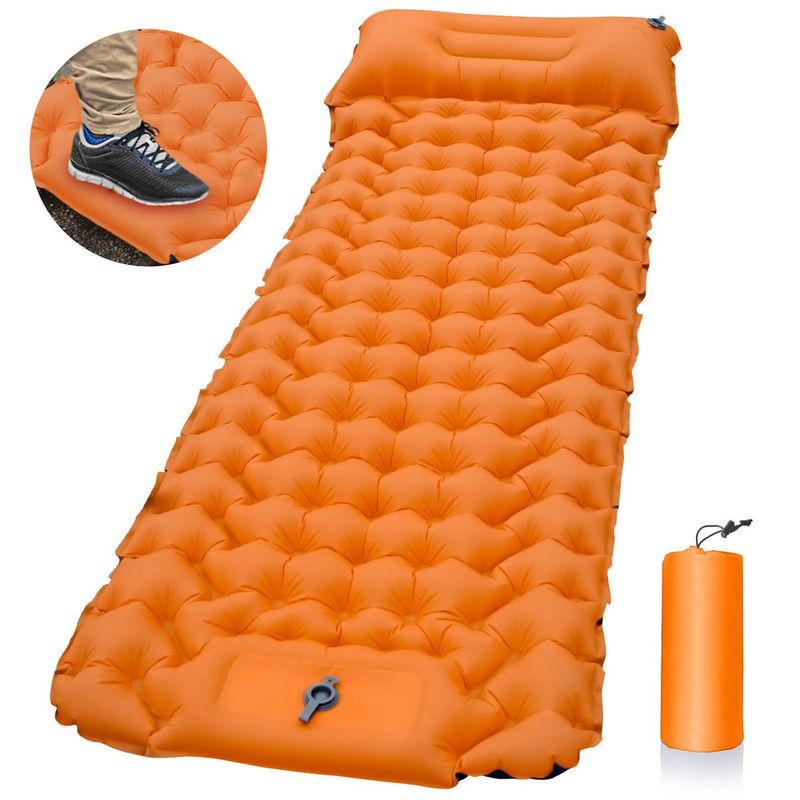 Tente pliante portable épaissie, nouveau modèle, pédale pratique, tapis gonflable pour sieste, camping, extérieur, spécial_voghion.com