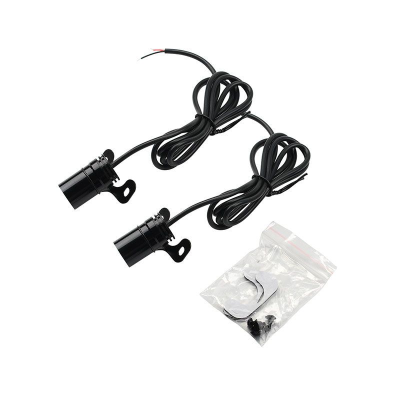 Luz de advertencia de alto brillo con proyección de señal de giro LED para motocicleta, ambiente, curvas, gestos en el suelo_voghion.com