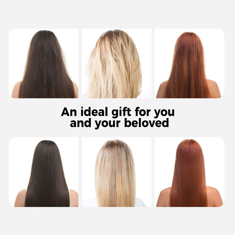 Nuovo prodotto: piastra per capelli, piastra per capelli per uso domestico senza danni, cura dei capelli portatile, ferro arricciacapelli_voghion.com