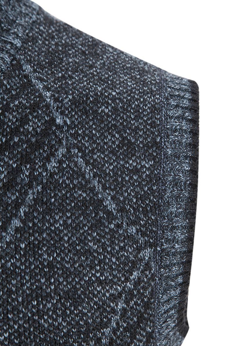 2023 neue Pullover Herren Herbst und Winter Basisweste plus Samtjacke Strickjacke Weste Weste Pullover_voghion.com