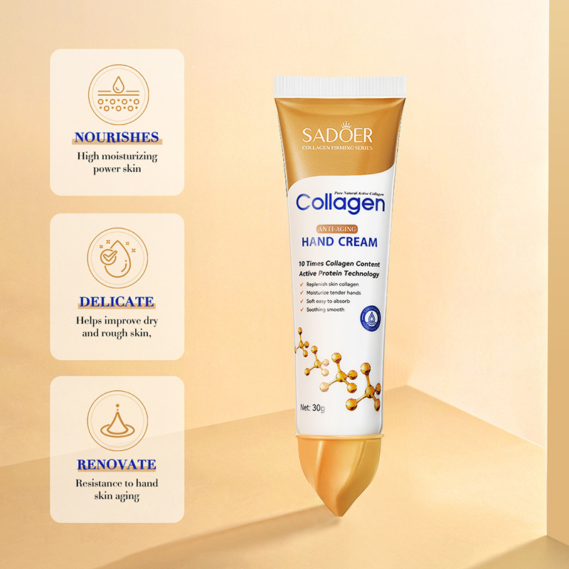 SADOER Colagen osos antirid hidratează, hidratează anti-crapă produse de îngrijire a pielii de toamnă și iarnă cremă de mâini_voghion.com