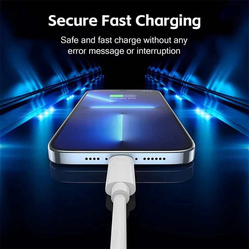 Câble de chargement USB d'origine pour iPhone, charge rapide et synchronisation de données_voghion.com