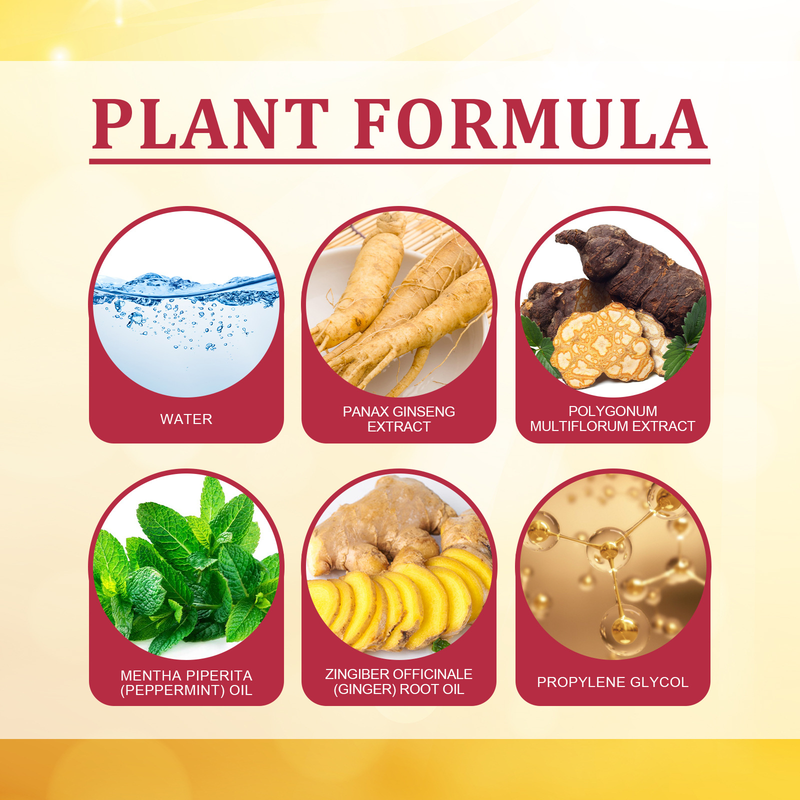 Das Fluid nährt die Wurzeln, verbessert die Widerstandsfähigkeit, beugt Haarausfall vor, festigt das Haar und fördert das Haarwachstum_voghion.com