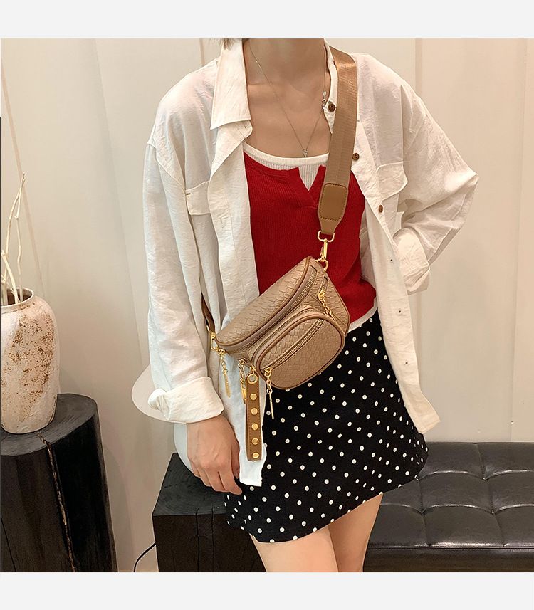 Neue modische und vielseitige gewebte Umhängetasche für Damen, Brusttasche, heißer Verkauf, Freizeittasche_voghion.com