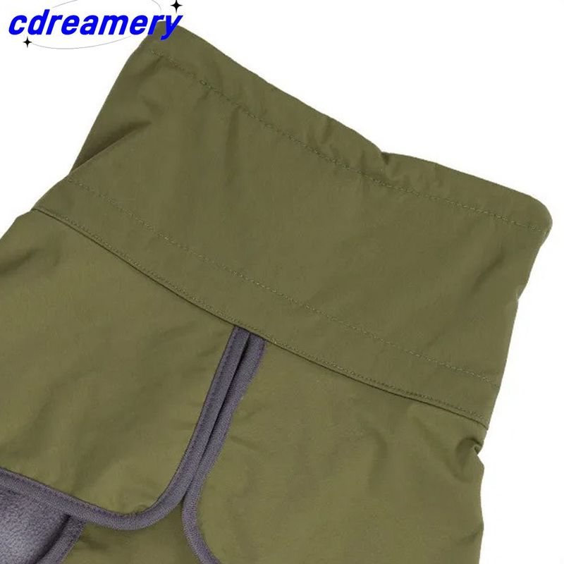 Roupas grossas de inverno para cães, colete ajustável para cães, jaqueta, design de faixa refletiva, casaco para cães de estimação, suprimentos para animais de estimação_voghion.com