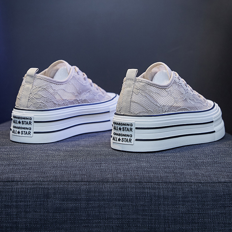Merk fabriekswinkel kant uitgeholde ademende modetrend veelzijdige casual boardschoenen voor damesschoenen_voghion.com
