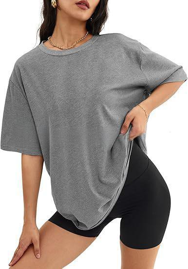 Maglietta basic casual estiva da donna_voghion.com