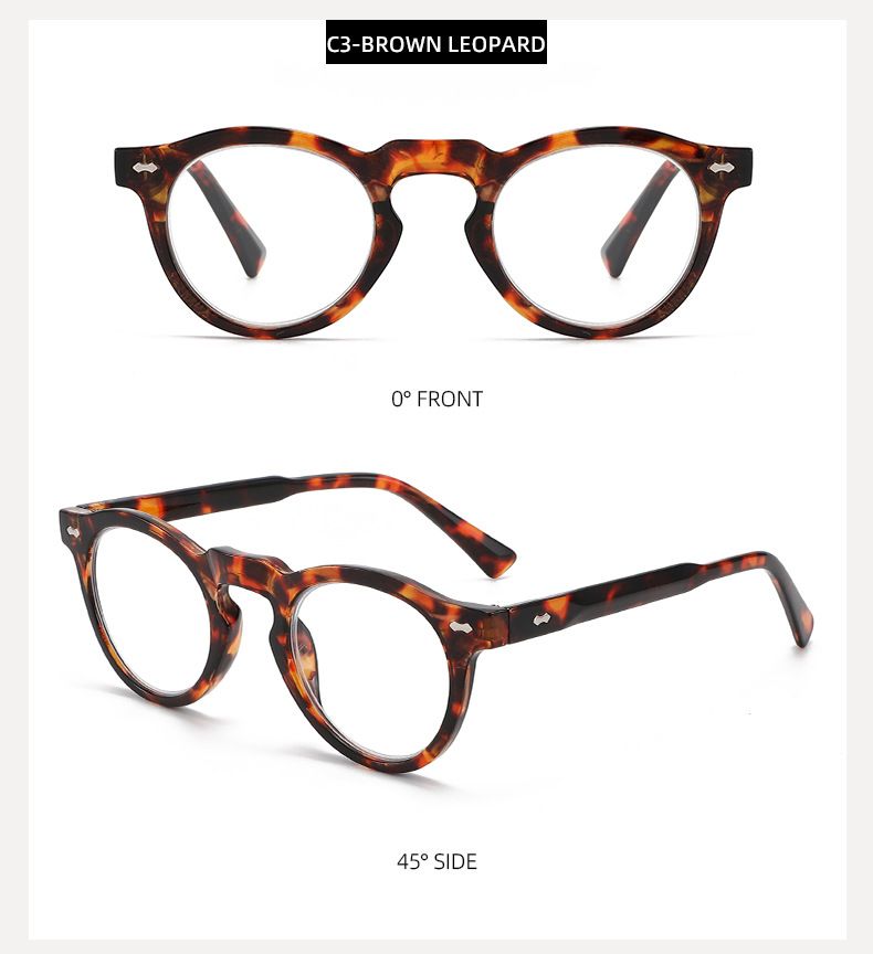 High Quality Japanese Designer Glasses Frame Full Frame Men And Women Trendy HD Reading Glasses Computer Mirror_voghion.com