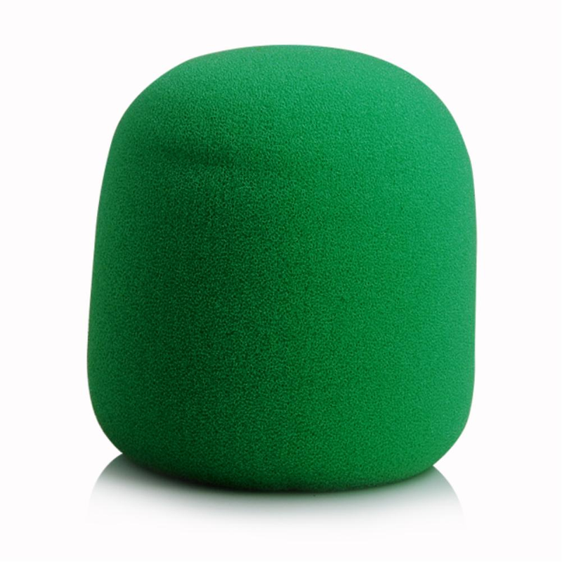 10pcs Wholesale 7*3.5cm Colorful Black Foam Mic Cover Handheld Stage Microphone Windscreen Foam Mic Cover Karaoke Dropshipping_voghion.com