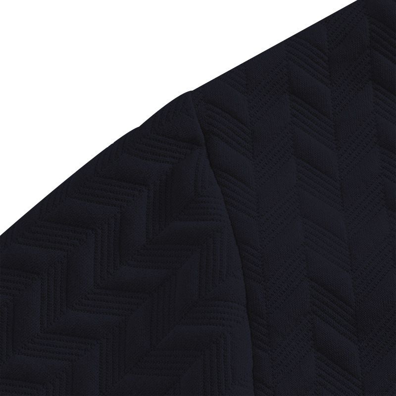 Men's Short-sleeved T-shirt Casual Jacquard Slim Breathable Lapel Short-sleeved Shirt_voghion.com