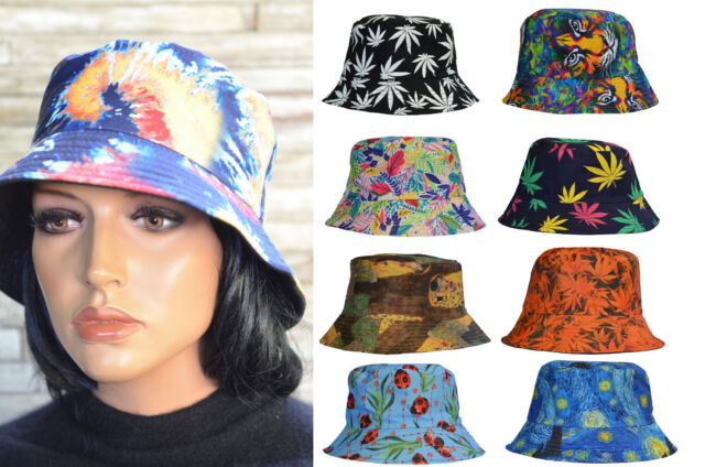Sommerhut Fischerhut Bucket Hat Sonnenm ü tze Strandhut Anglerhut Wendehut unisex_voghion.com