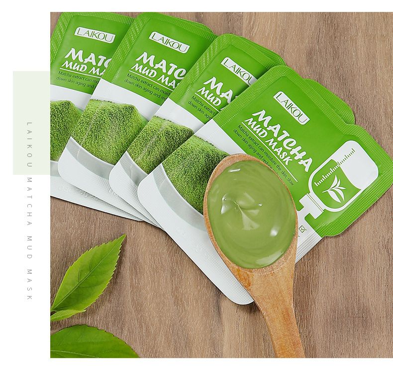 Μάσκα Laike Longjing Matcha Series Green Mud, συσκευασία 1 τεμάχιο 5g, ενυδατική και αντιγηραντική για τον καθαρισμό των πόρων_voghion.com