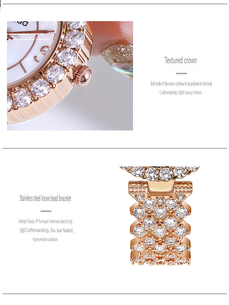 Diamant-Volldiamant-Armbanduhr, schlichter Diamant-Stil, modische Luxus-Quarz-Modeuhr_voghion.com
