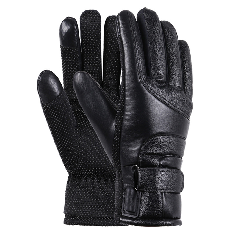 Winter Heated Gloves Unisex Electric Heated Gloves Waterproof Windproof Touch Screen USB Powered Heated Gloves_voghion.com