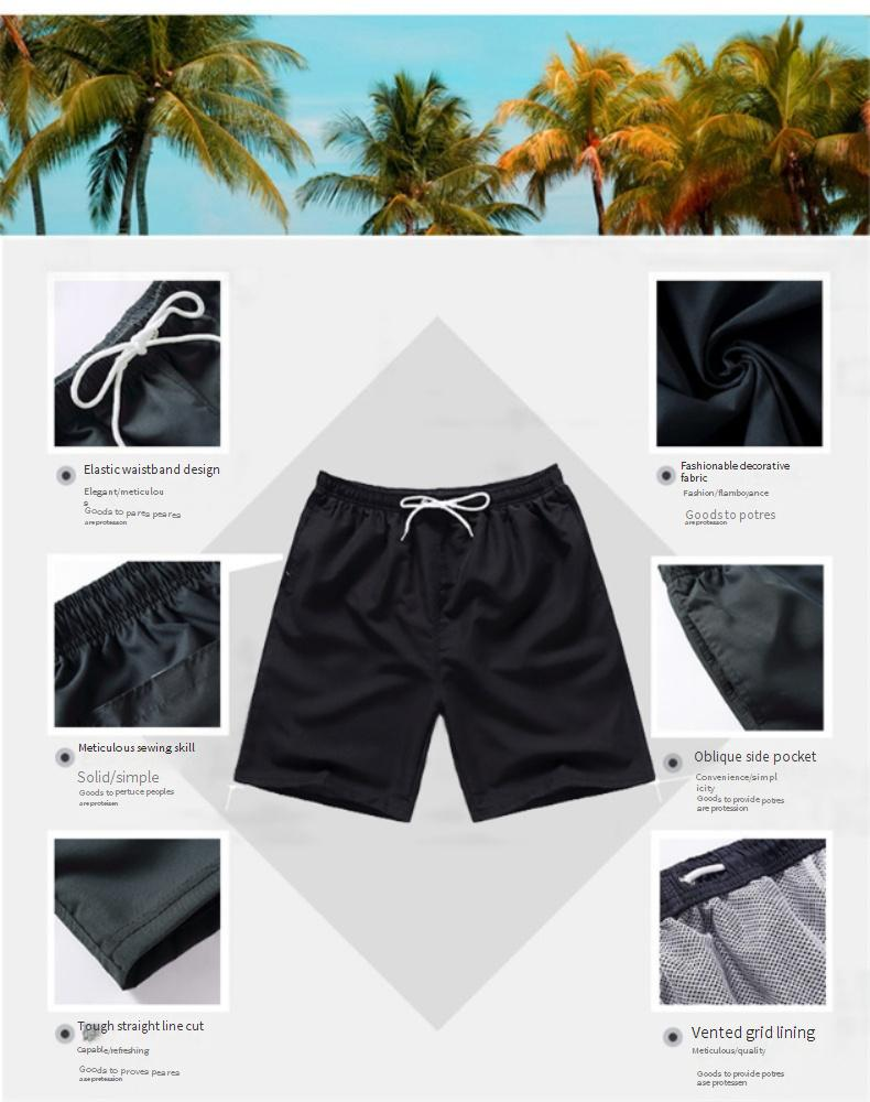 Herreklær Strandbukser Høy tetthet Vanntett Antistatisk Utmerket utførelse_voghion.com