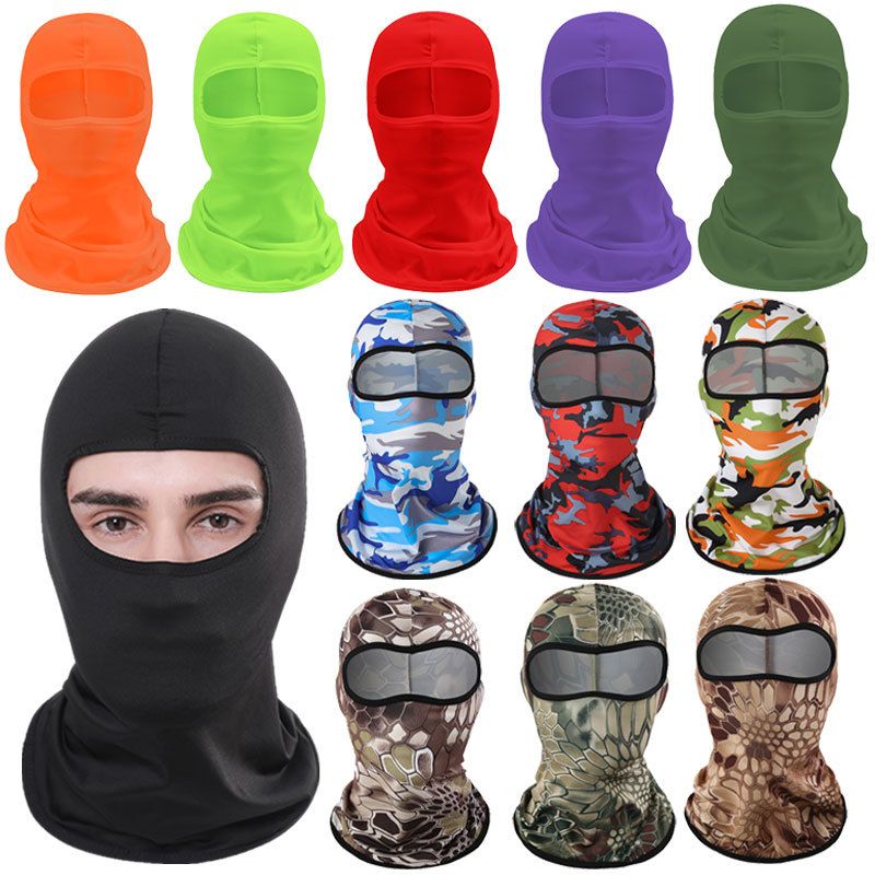Copricapo estivo a copertura totale per ciclismo, scaldacollo per esterni transfrontalieri, maschera protettiva in Lycra, cappello_voghion.com
