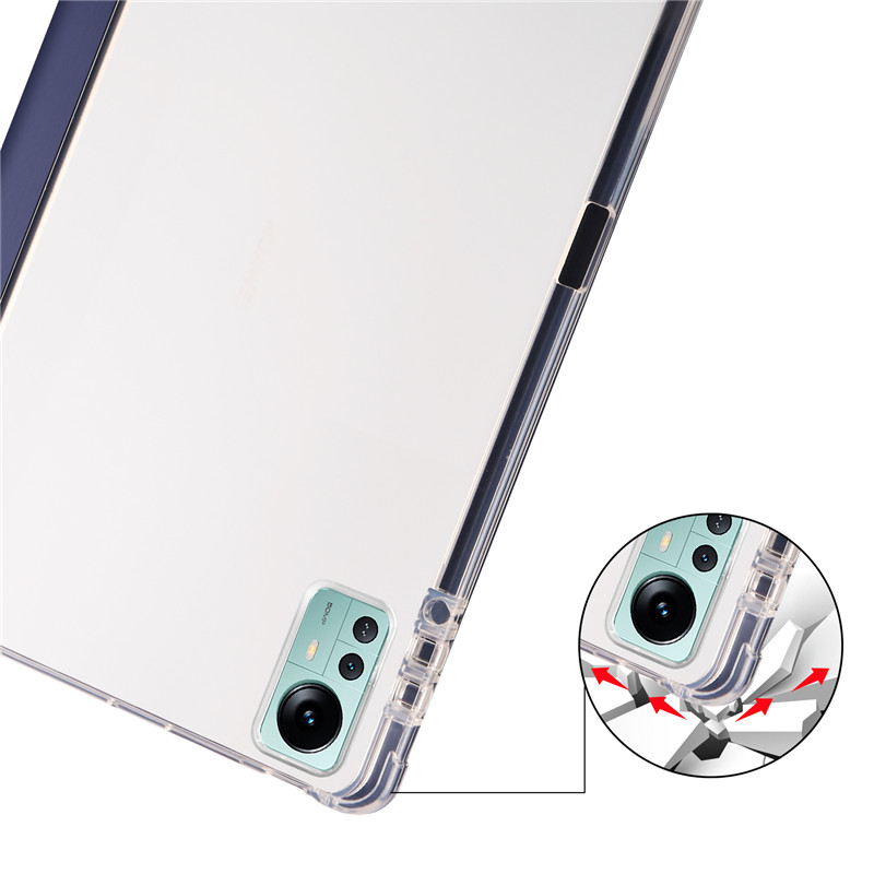 With Pencil Holder Funda For Mi Pad 5 Pro 12.4 2022 Case Tablet Coque For Xiaomi Mipad 5 Pro 12.4 Cover PU Leather Skin Shell_voghion.com